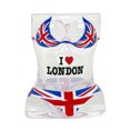 thumbnail image 1 of London England Flag Full Body Bikini 3D Shot Glass, 1 of 4