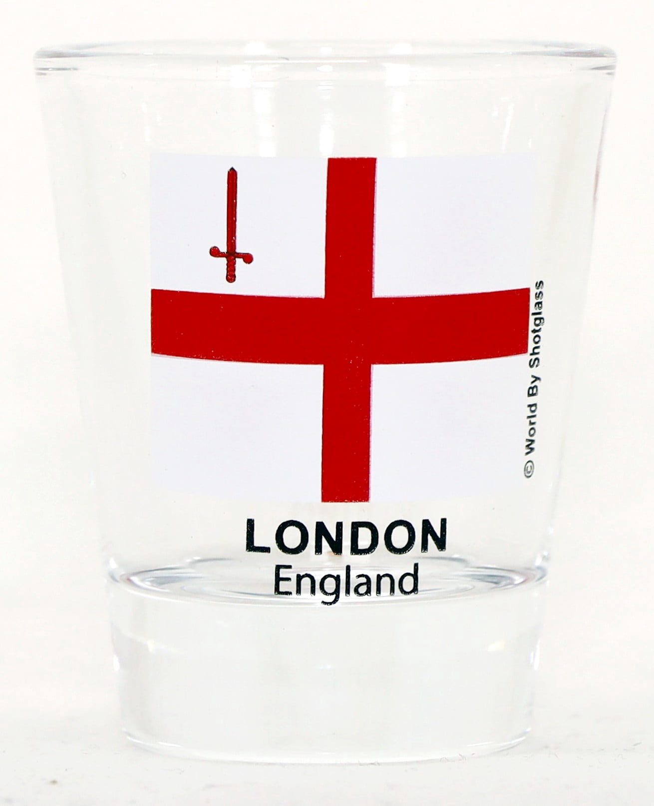Liverpool UK Skyline Souvenir Shot Glass - Collectible Sunset Design, 2.25 Inches Tall