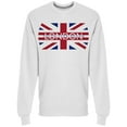 thumbnail image 1 of London England Flag Sweatshirt Men -Image by Shutterstock, Male Large, 1 of 2