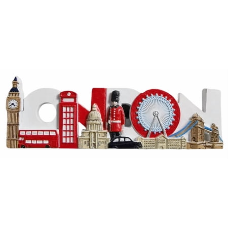 London England United Kingdom 3D Fridge Magnet Souvenir Gift,Resin Handmade Refrigerator Magnet Home Decoration Collection