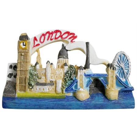 London England United Kingdom 3D Fridge Magnet Souvenir Gift,Resin Handmade Refrigerator Magnet Home Decoration Collection