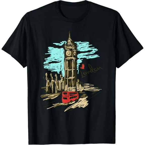 London England Vintage - Retro Souvenir Travel Love London T-Shirt