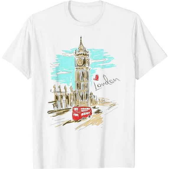London England Vintage - Retro Souvenir Travel Love London T-Shirt