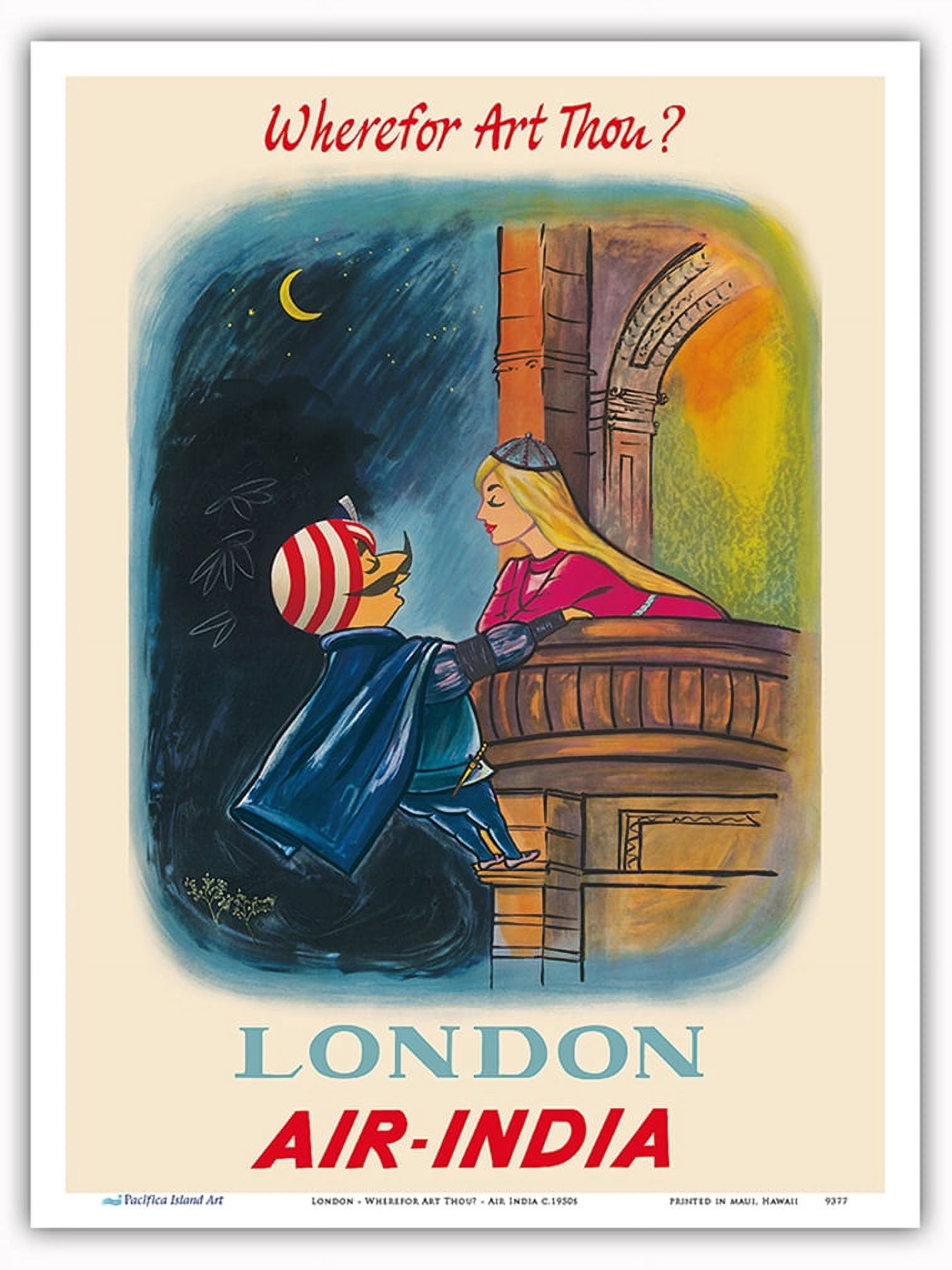 Umesh Rao London England - Wherefor Art Thou? - Maharajah Mascot Romeo - Air ...