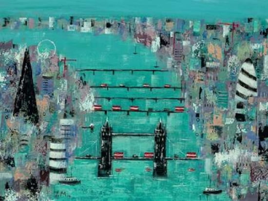 London Eye Canvas Art - Lee McCarthy (18 x 24)
