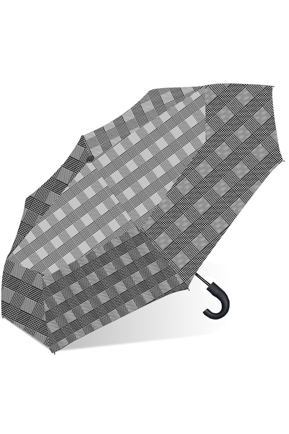42" Automatic Open Close J-Handle Umbrella, Windproof, Waterproof