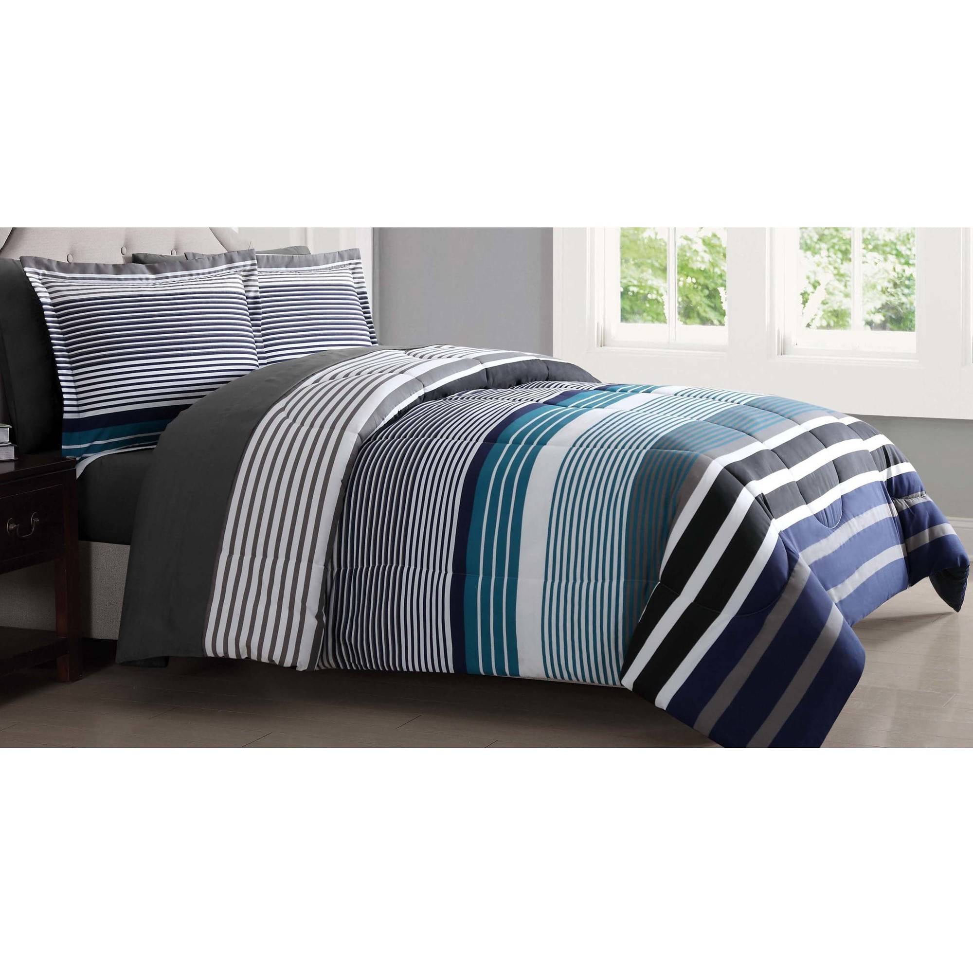 London Fog Abbington Blue Bedding Comforter Set