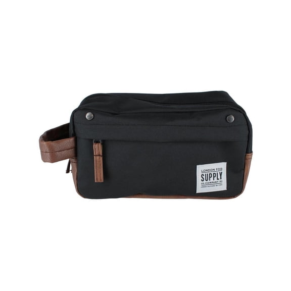 London Fog Accessory Case Travel Kit with Carrying Handle (Men)