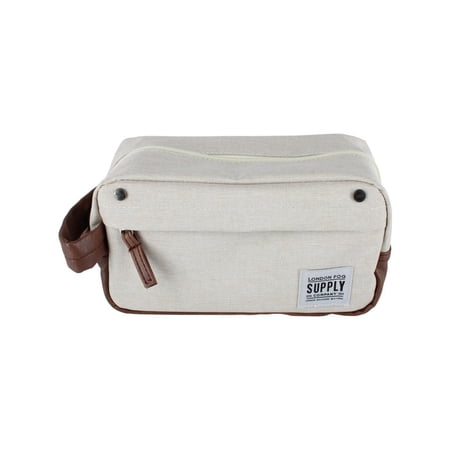 London Fog Accessory Case Travel Kit with Carrying Handle (Men)