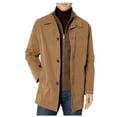 thumbnail image 1 of London Fog - Berne Micro Twill All Weather Coat- British Khaki- Medium, 1 of 2