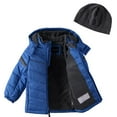 thumbnail image 1 of London Fog Boys 4-7 Active Puffer Jacket Winter Coat with Fleece Hat, 1 of 5