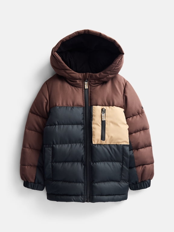 Boys Hooded Puffer Coat, Sizes 4-16
