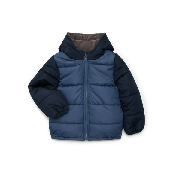 London Fog Boys Hooded Puffer Coat, Sizes 4-16