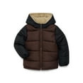 thumbnail image 1 of London Fog Boys Hooded Puffer Coat, Sizes 4-16, 1 of 3