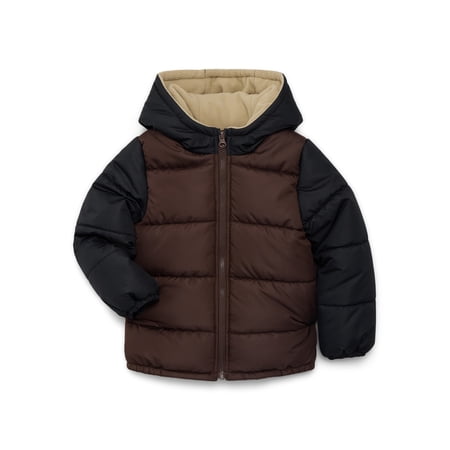 London Fog Boys Hooded Puffer Coat, Sizes 4-16