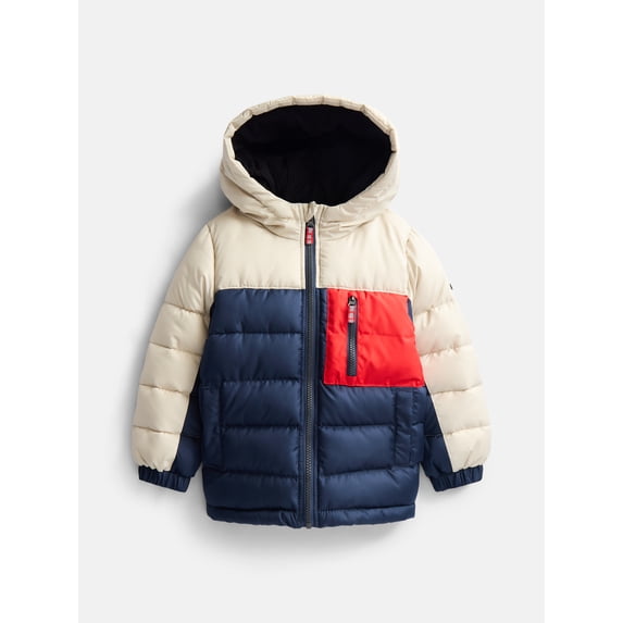London Fog Boys Hooded Puffer Coat, Sizes 4-16