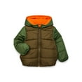 thumbnail image 1 of London Fog Boys’ Puffer Coat with Hood, Sizes 4-16, 1 of 3