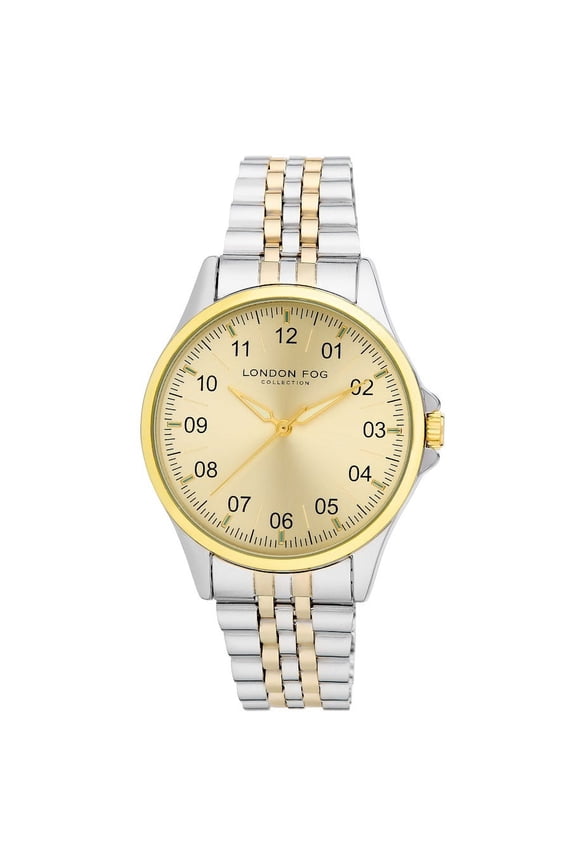 Dundee 40mm Reader Two Tone Bracelet Watch