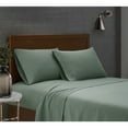thumbnail image 1 of London Fog  Garment Wash Solid Sheet Set Green Twin XL, 1 of 5