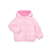 LONDON FOG Girls Hooded Puffer Jacket, Sizes XS-XXL