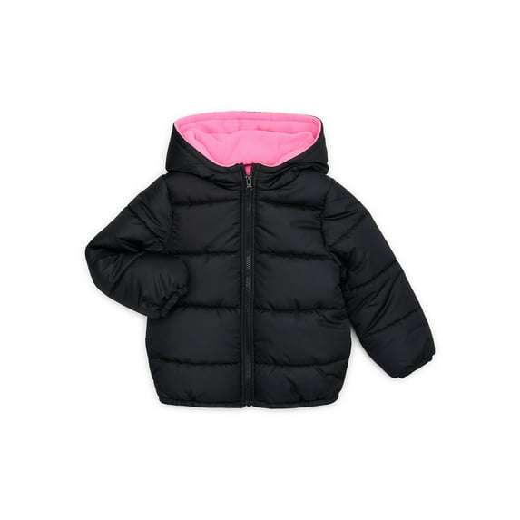 London Fog Girls Hooded Puffer Jacket, Sizes XS-XXL