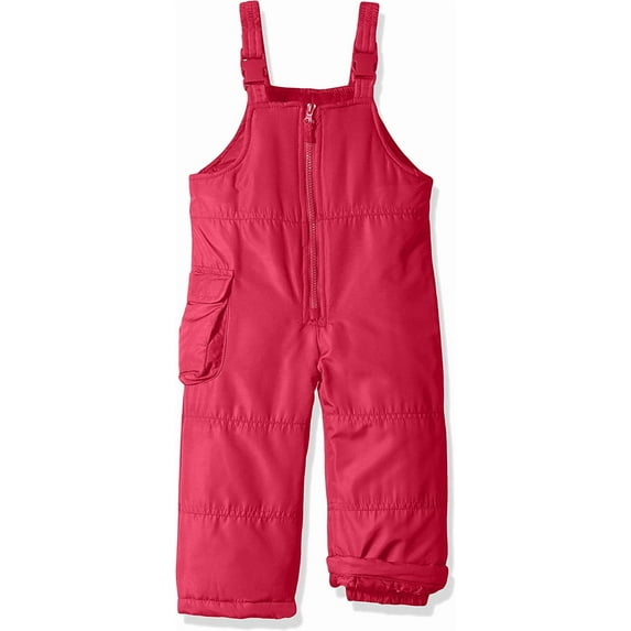 London Fog Girls' Classic Bib Ski Snowsuit, Set, Sizes 4-16