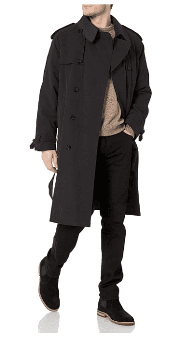 London Fog - Iconic Trench - Khaki, 40R - Walmart.com