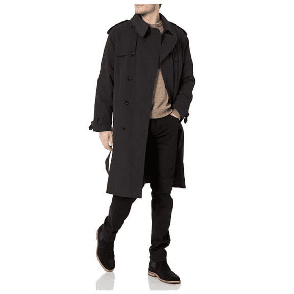 London Fog - Iconic Trench - Black, 40L
