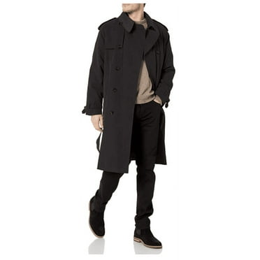 London Fog - Iconic Trench - Black, 50R