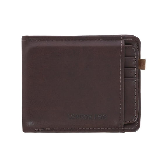 London Fog  Leather Passcase Wallet with Removable Case (Men)
