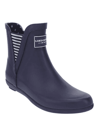 London fog piccadilly women's top chelsea waterproof rain boots