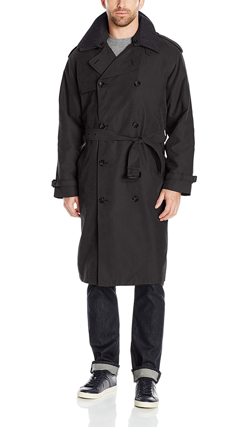 London fog mens raincoat with zip out lining sale
