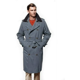 LONDON FOG Men's Iconic Trench Coat, Charcoal, 54R - Walmart.com LONDON FOG Men's Iconic Trench Coat, Charcoal, 54R - Walmart.com