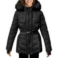 thumbnail image 1 of London Fog - Missy Belted Puffer - Blk - XXL, 1 of 2