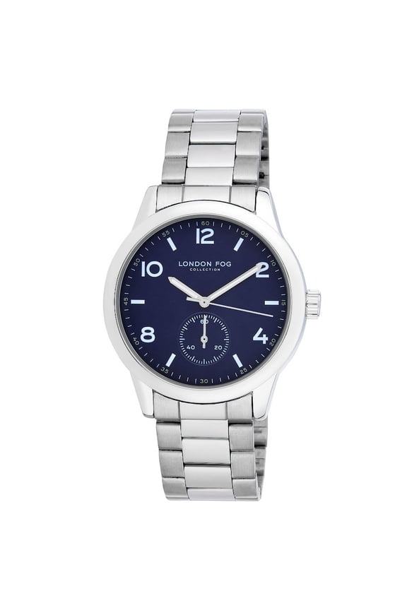 Perth 42mm Silver Second Hand Bracelet Watch