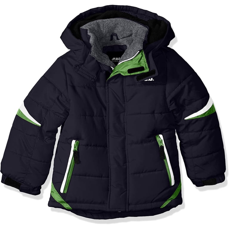 LONDON FOG Boys' Big Active Heavyweight, Water Resistant Puffer