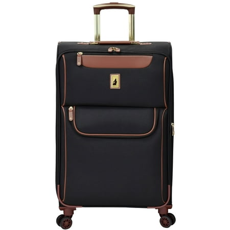London Fog Westminster Black 25" Expandable Spinner