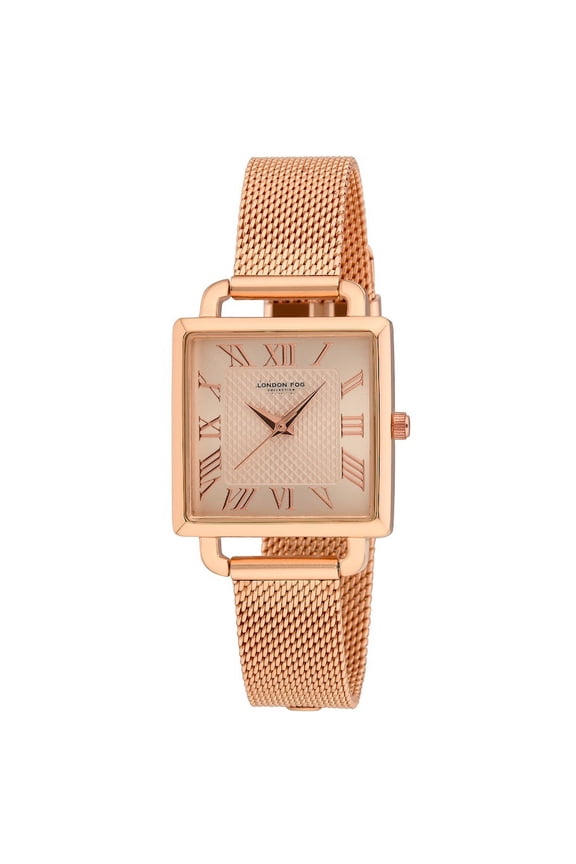 Women's 28mm Bristol Rose Gold Mesh Strap Watch