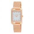thumbnail image 1 of London Fog Women's Rose Gold Warwick Square 25mm Bracelet Watch, 1 of 2