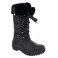 thumbnail image 1 of London Fog Womens Melton 2 Faux Leather Cozy Mid-Calf Boots, 1 of 3