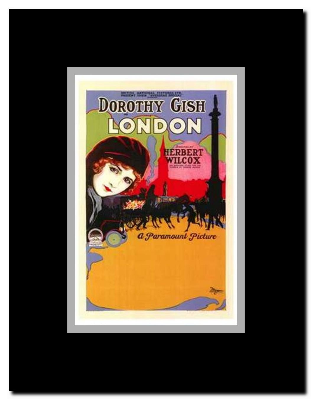 London Framed Movie Poster