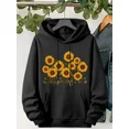 thumbnail image 1 of London Graphic Print Fleece Lined Casual Hoodie Shirt for Men & Women, up to Size 5XL, 1 of 2