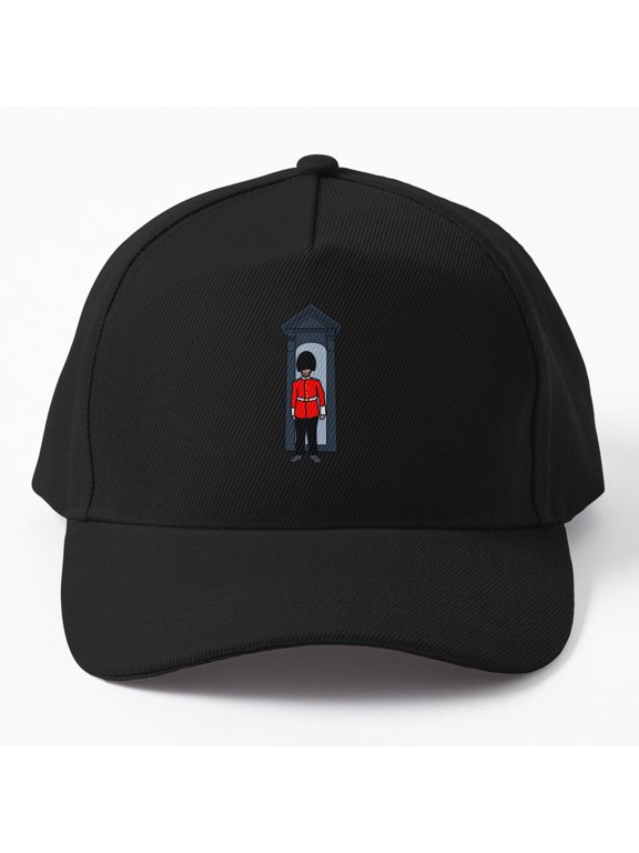 London Guard Baseball Hat, British Military Character Graphic Design, Classic Everyday Cap