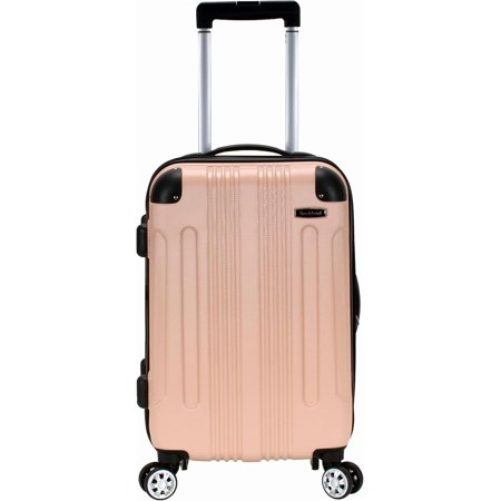 London Hardside Spinner Wheel Luggage, Champagne, Carry-On 20-Inch, 22"X13. 5"x10" (with wheels)