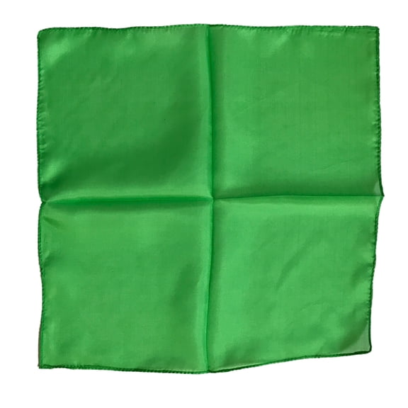 London Magic Works Magicians Silks With Tricks (green, 12 inch)