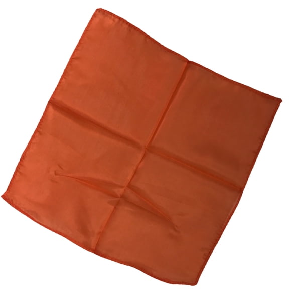 London Magic Works Magicians Silks With Tricks (orange, 6 inch)