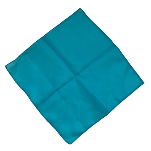 London Magic Works Magicians Silks With Tricks (turquoise, 9)