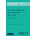 thumbnail image 1 of London Mathematical Society Lecture Note Microlocal Analysis for Differential Operators: An Introduction, Book 196, (Paperback), 1 of 1