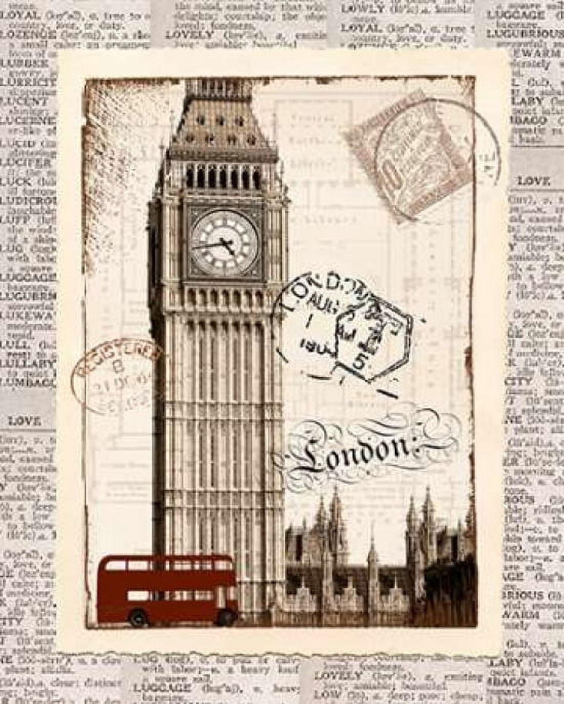 London Memories Canvas Art - Katrina Craven (24 x 30)