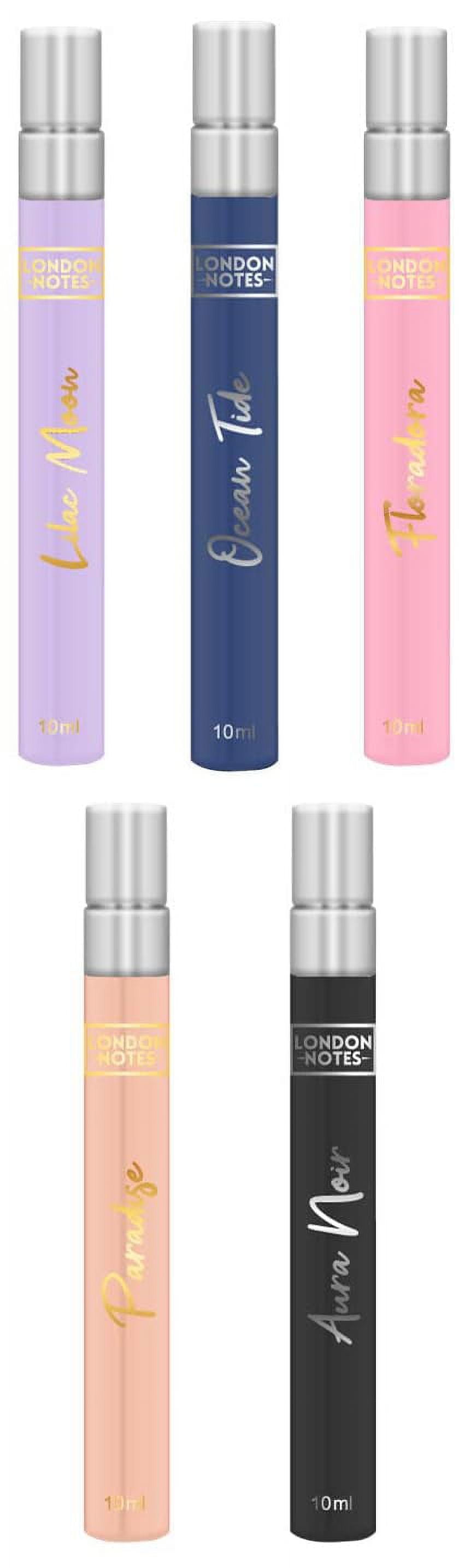 London Notes Pocket Perfumes Pack Of 5x 10ml For Men & Women - 0.3 Fl ...